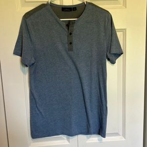 Marc Anthony quart button tee shirt